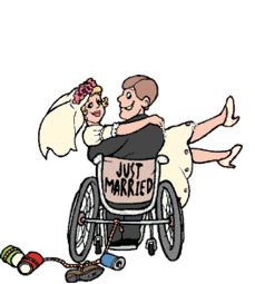 gif animé mariage
